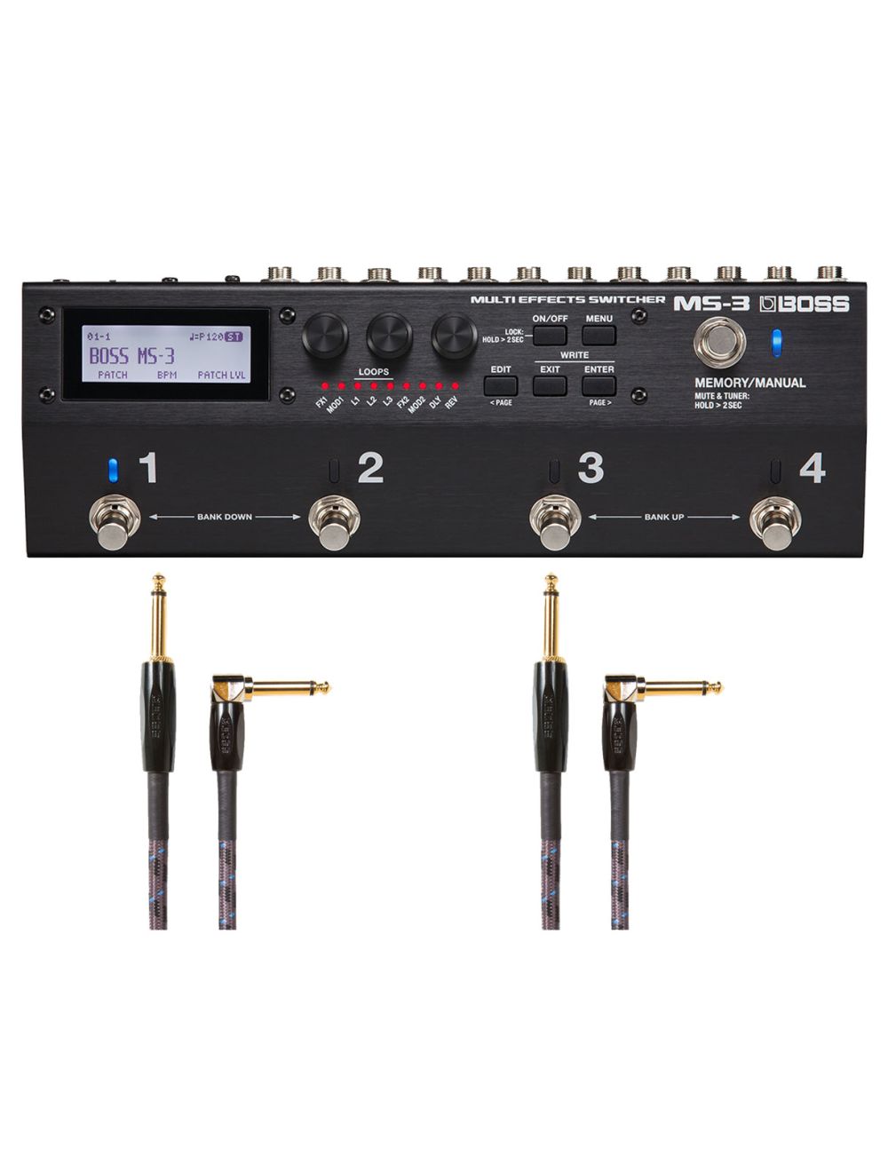 BOSS MS-3 Multi-Effects Switcher | Guitar Center