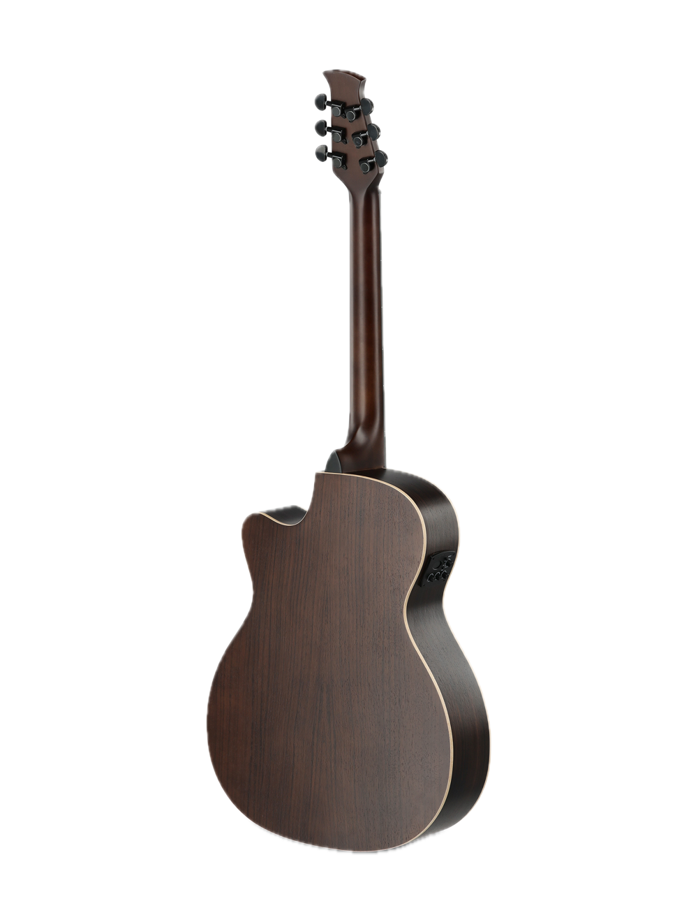 Ovation Applause AEO-69-5S Jump OM A/E Guitar - Dark Matter - Open Box