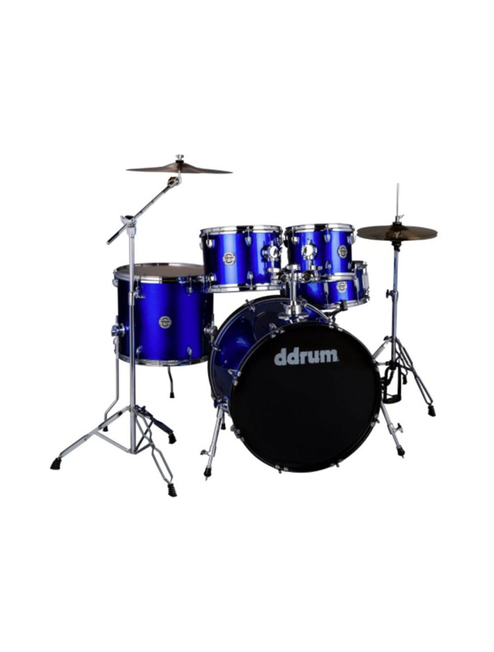 ddrum D2 5pc Drum Kit w/ Cymbals - Cobalt Blue
