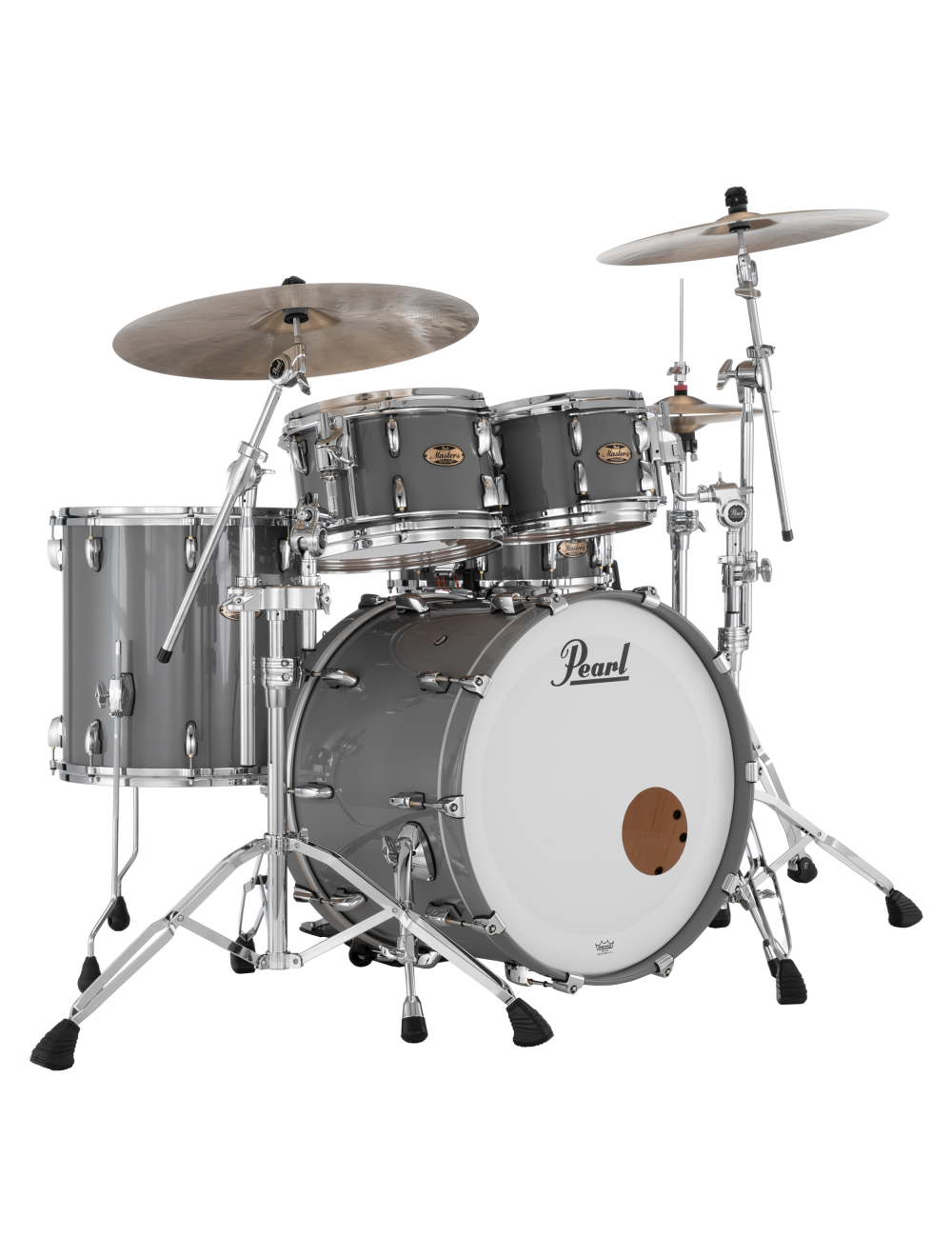 Pearl Masters Maple Pure 4-pc Shell Pack w/ 22" Kick - Putty Grey