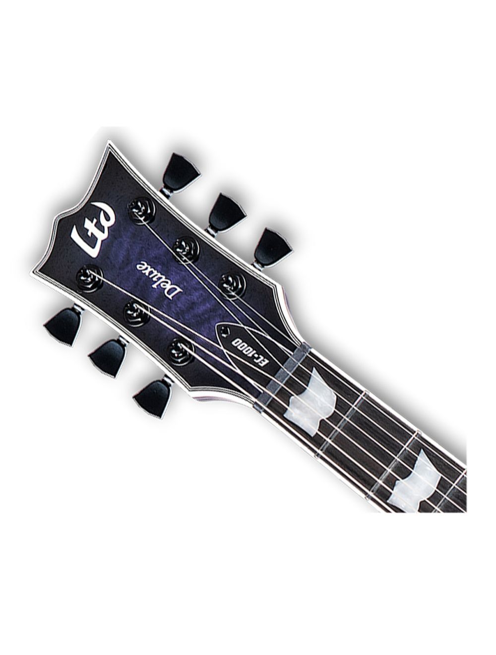 ESP LTD EC-1000 QM Electric Guitar - See Thru Purple Sunburst