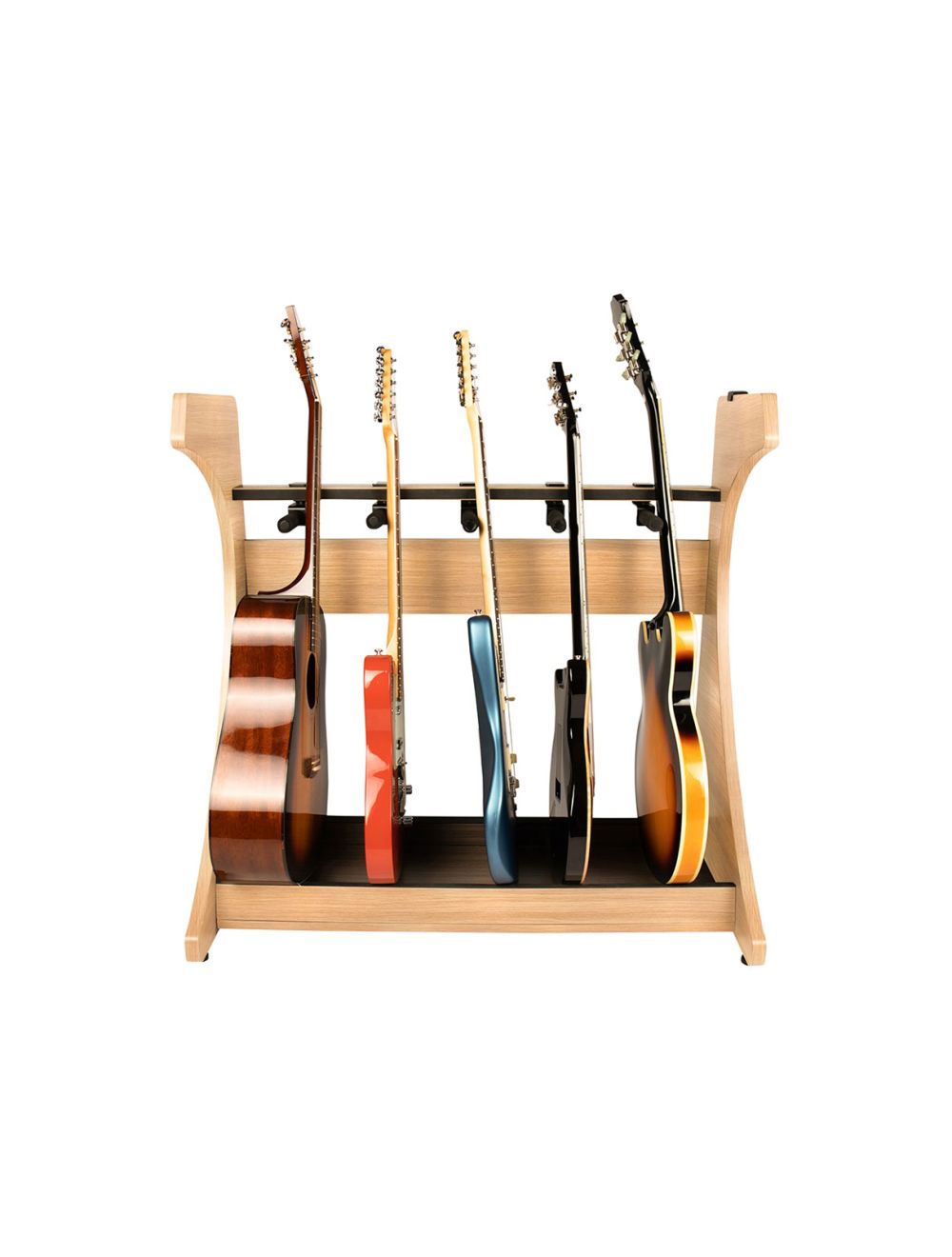Gator Frameworks GFW-ELITEGTR5RK-MPL Elite 5 Guitar Rack - Maple - Open Box