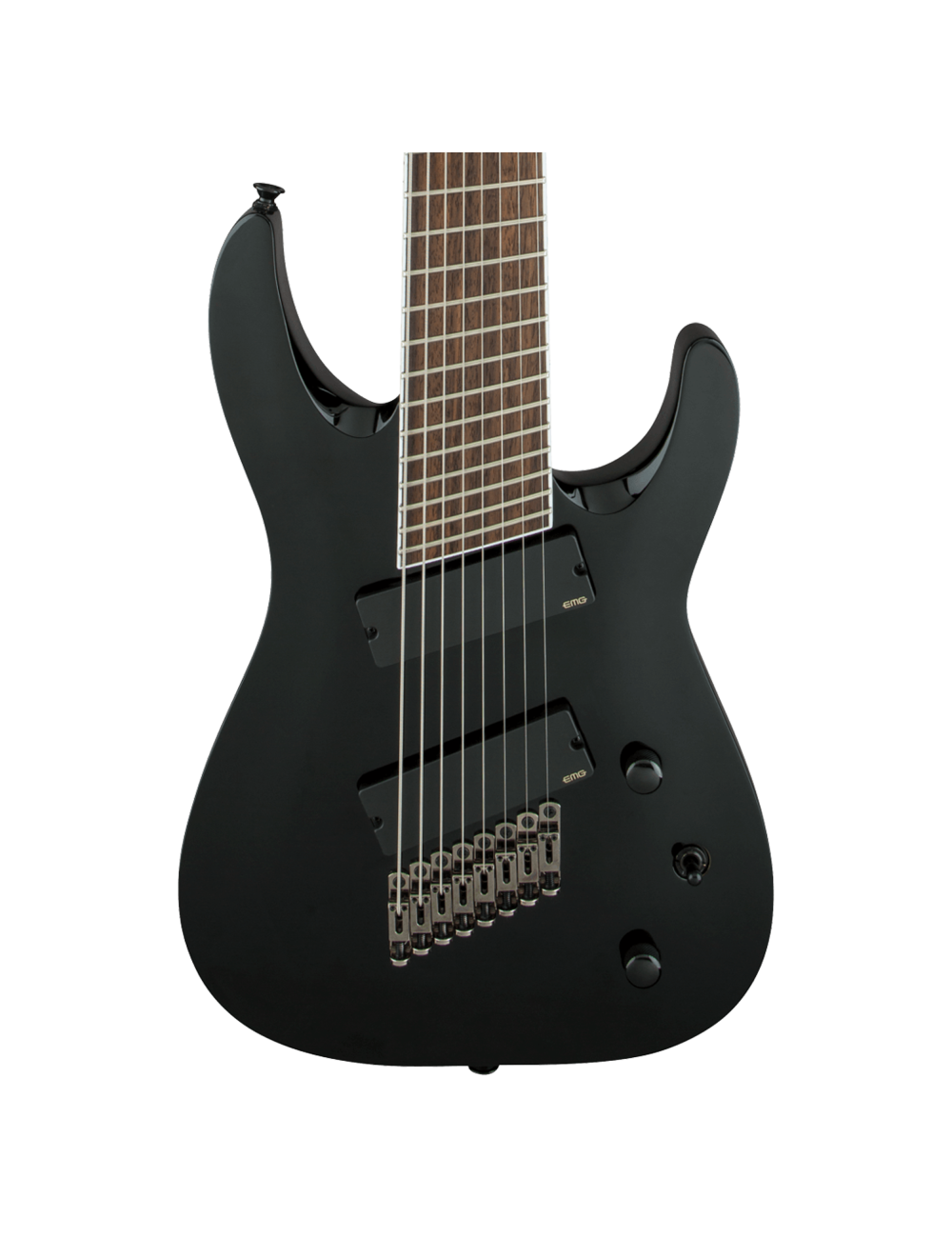 Used Jackson X Series Soloist Arch Top SLAT8 8-String MS - Gloss Black