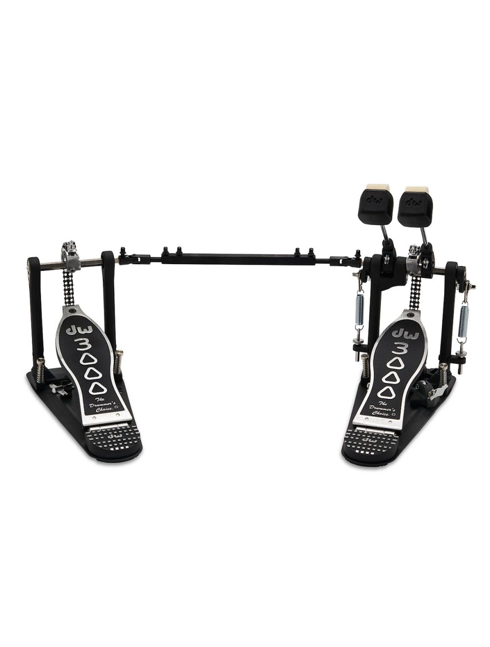 Open Box DW Drums 3000 Series Dual-Chain Drive Double Bass Drum Pedal