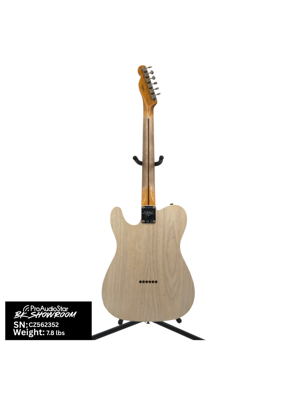 Used Fender 2022 Custom Shop '58 Telecaster Journeyman Relic - Trans Blonde