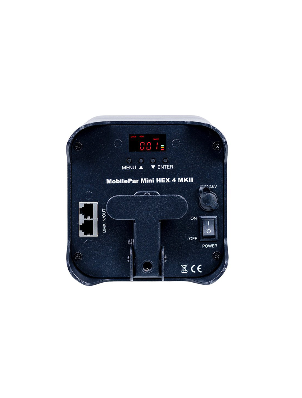 ColorKey MobilePar Mini HEX 4 MKII LED Par Light Bundle - 4-Pack w/Case