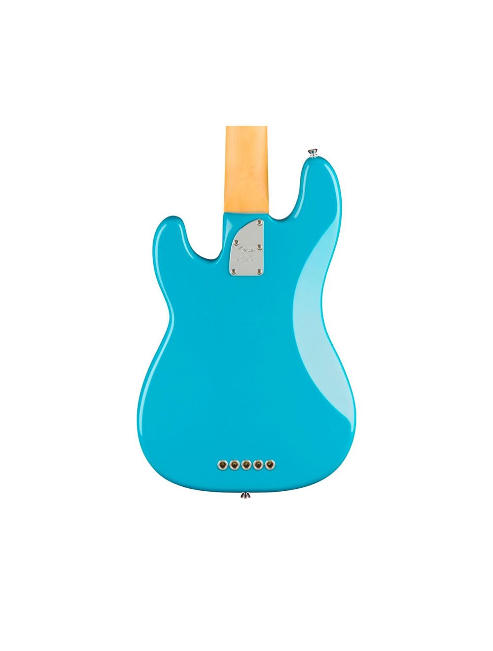 Used Fender American Professional II Precision Bass V - Miami Blue