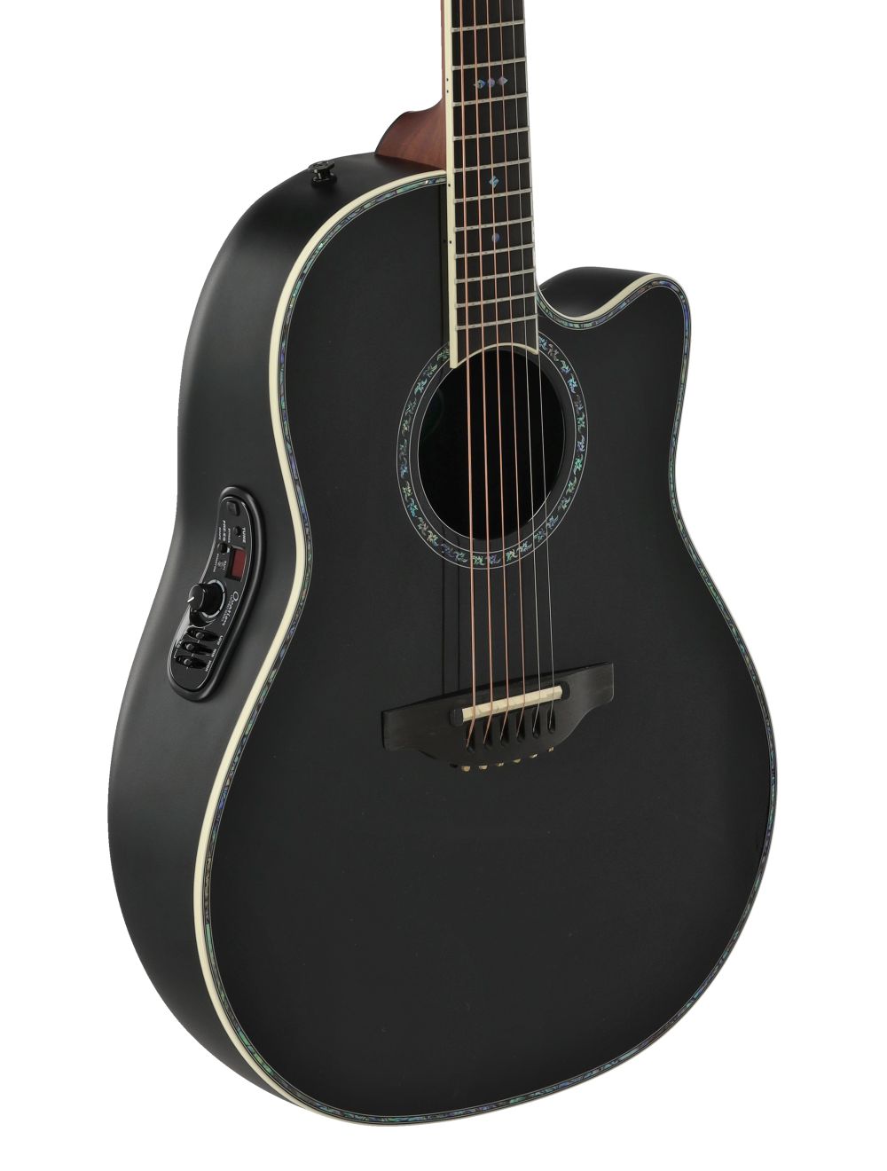 Ovation Europe CZ 2762BL-5-G Acoustic-Electric Guitar - Black