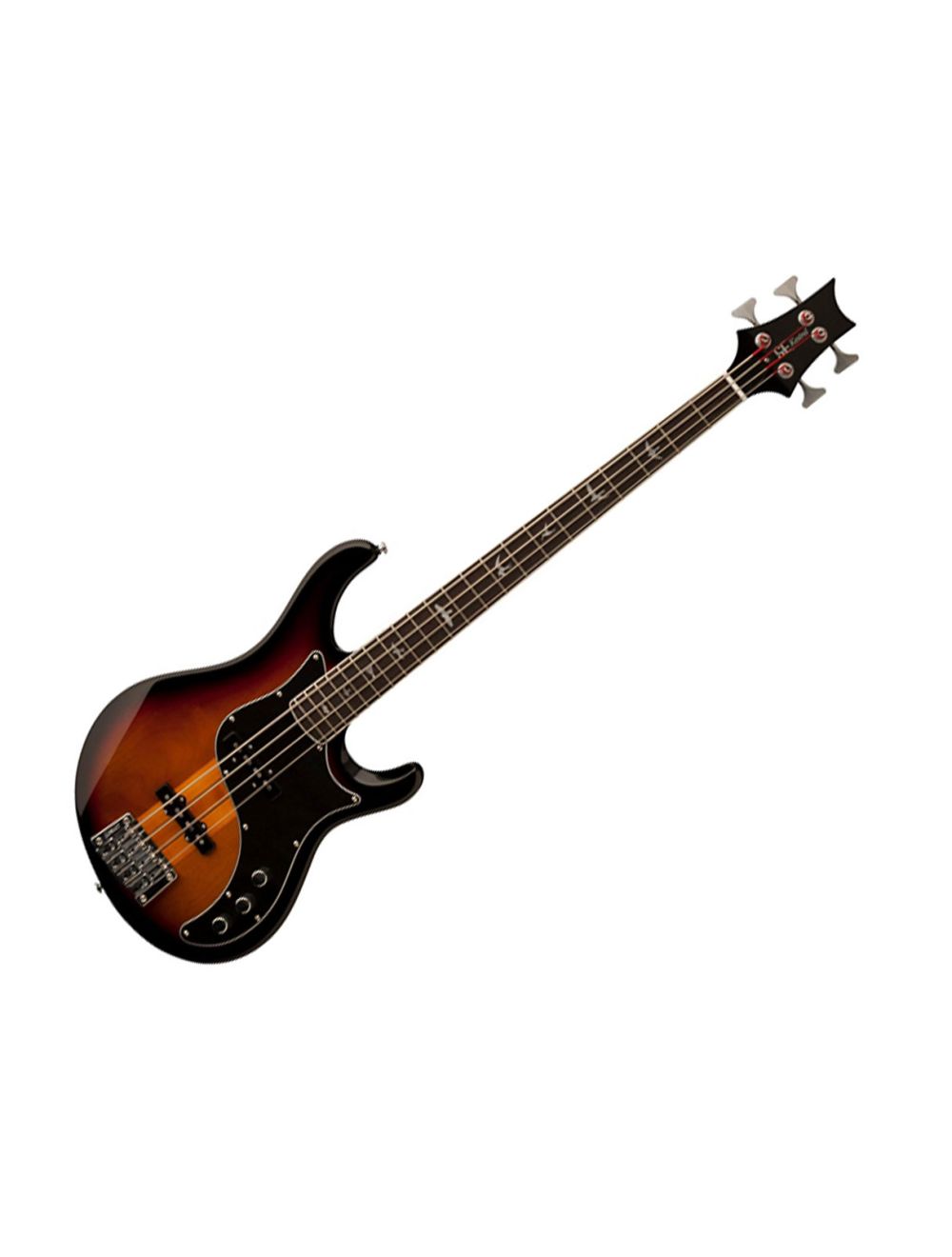 PRS SE Kestrel Bass Tri Color Sunburst