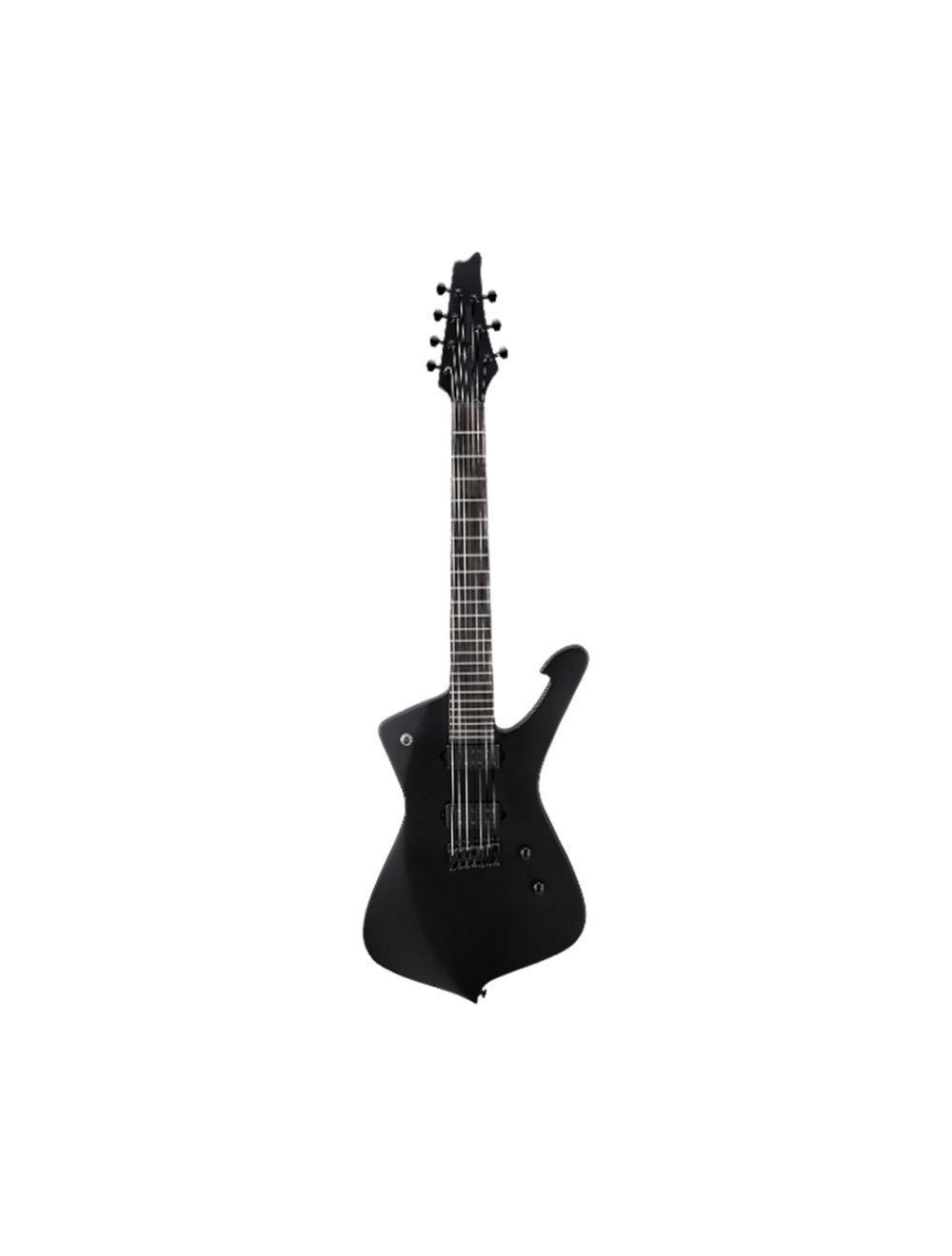 Ibanez ICTB721BKF Iceman Iron Label Electric Guitar - Black Flat