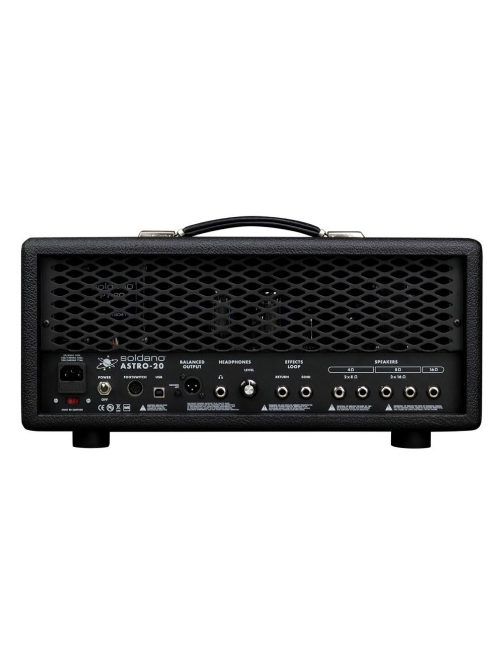 Soldano Astro-20 Head 20-Watt 3-Ch Tube Guitar Head w/IR Loader - Open Box