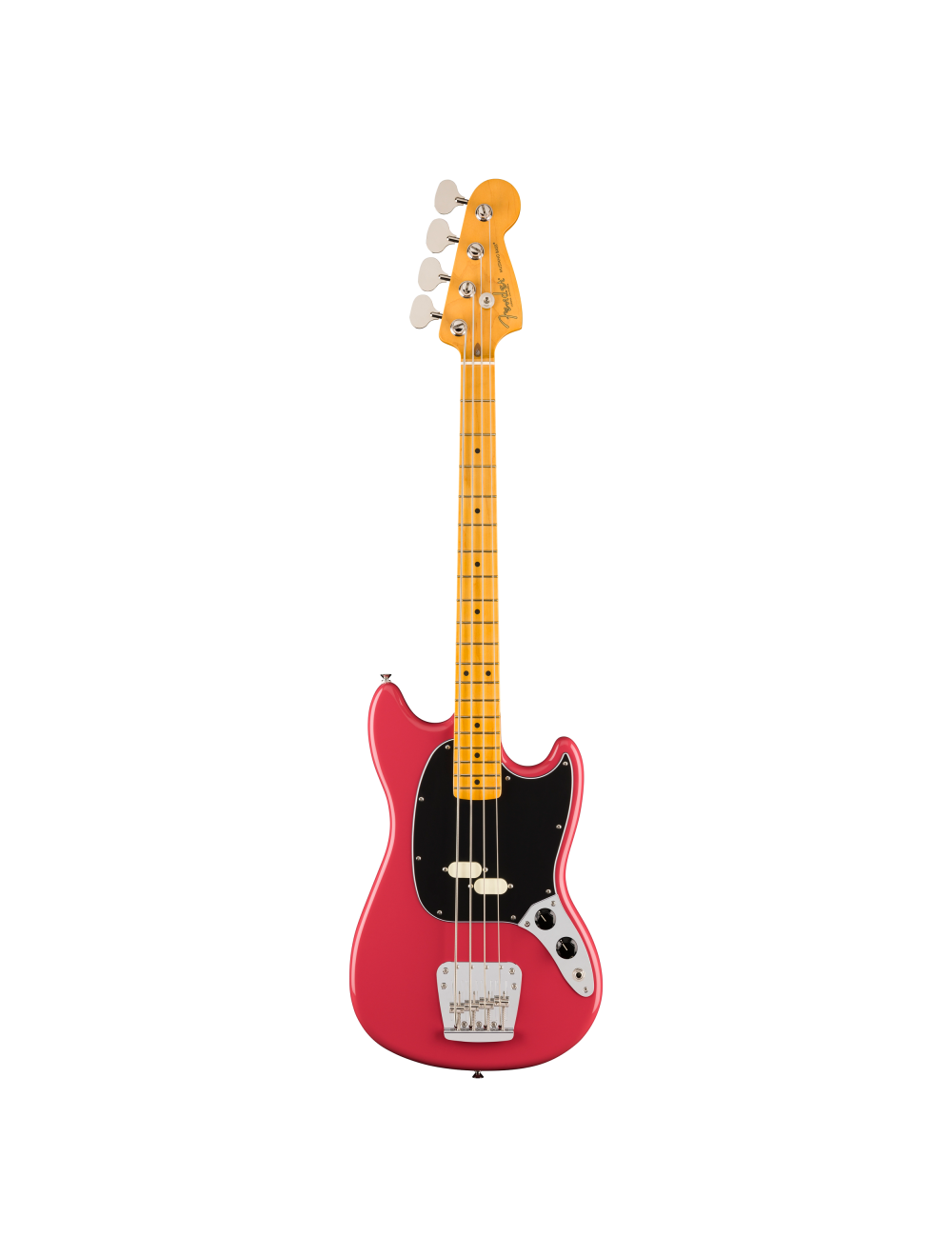 Used Fender American Professional Classic Mustang Bass - Faded Dakota Red