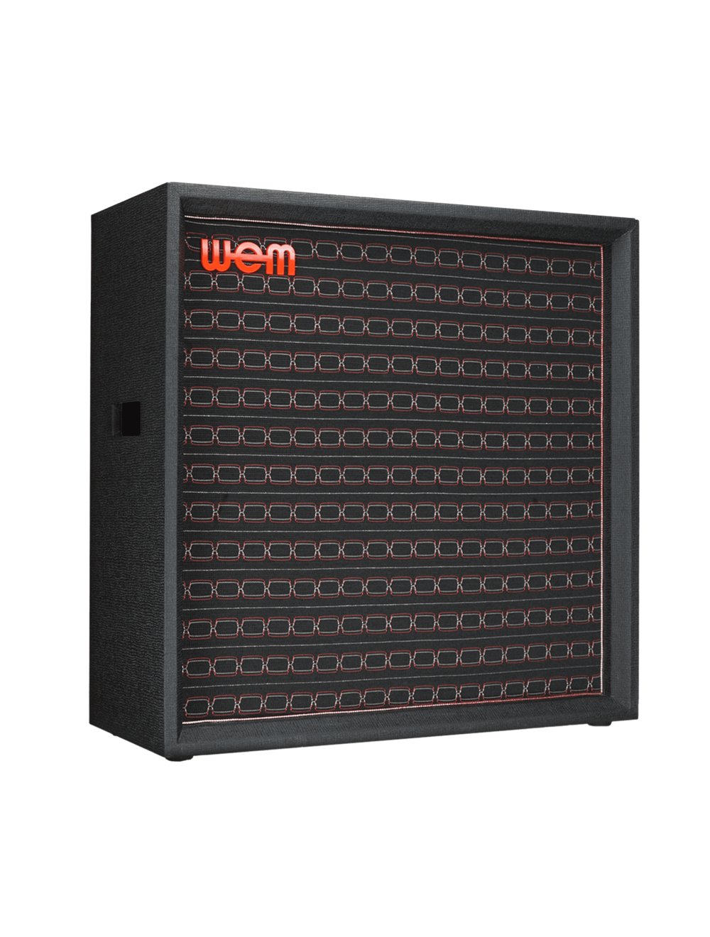 Hiwatt Custom Shop WEM Starfinder 1967 412F Handwired 400W 4x12 Cabinet - Black