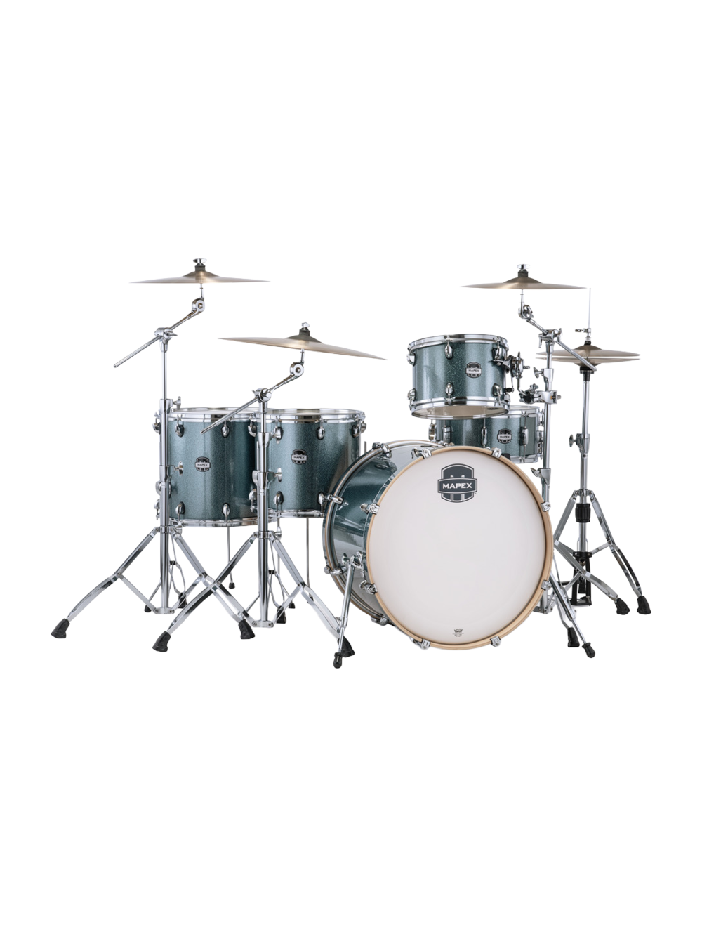 Mapex Mars Birch Crossover 5-Pc Shell Pack w/22" Kick & Snare - Twilight Sparkle