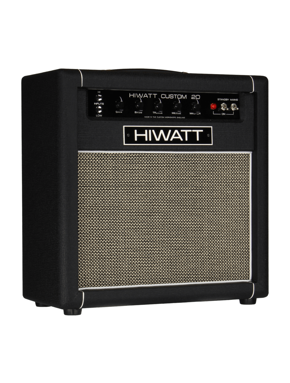 Hiwatt Custom Shop 20 Combo 20W 1x12 Combo Amplifier - Black - Open Box