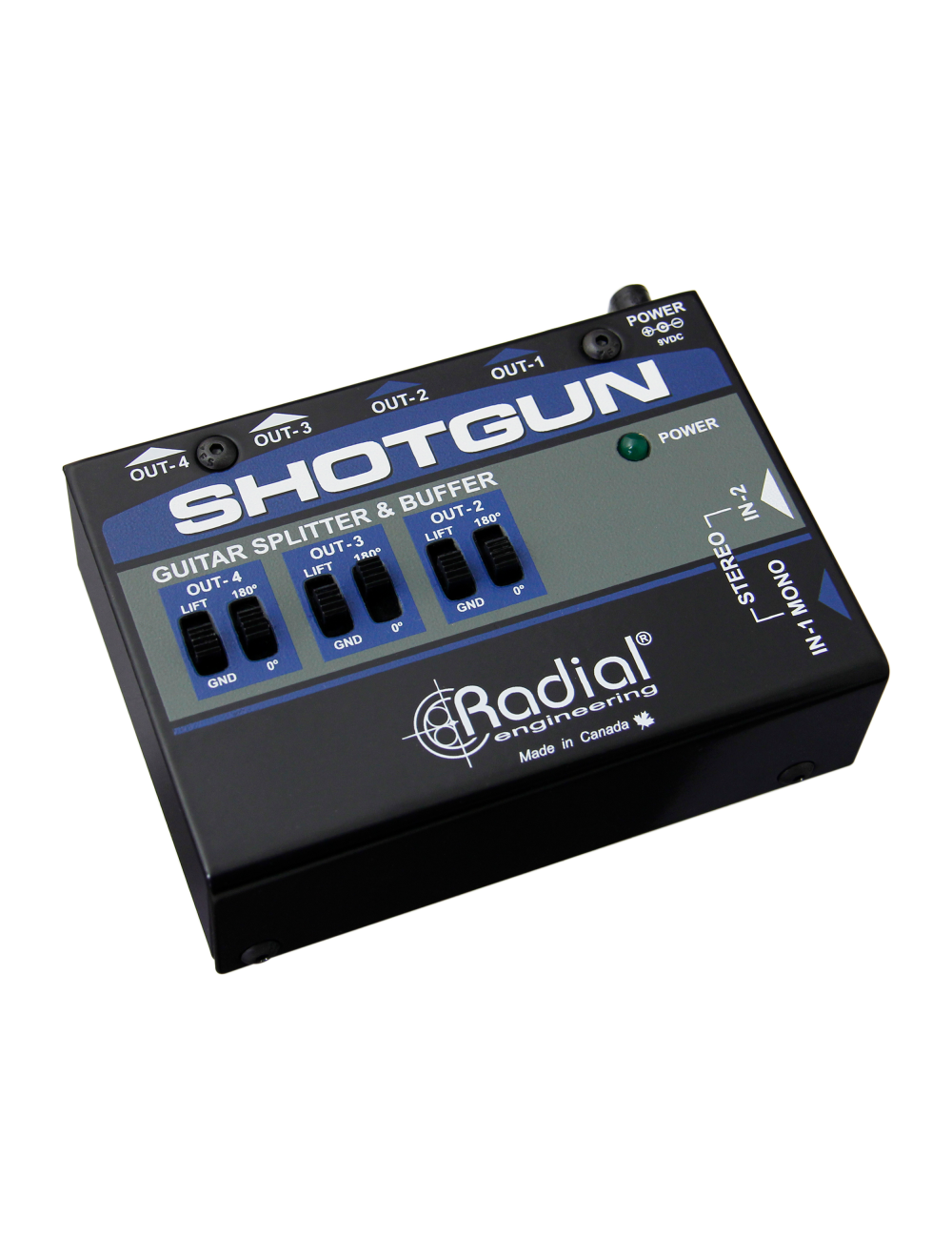 Radial Shotgun 4-Channel Guitar Amp Driver