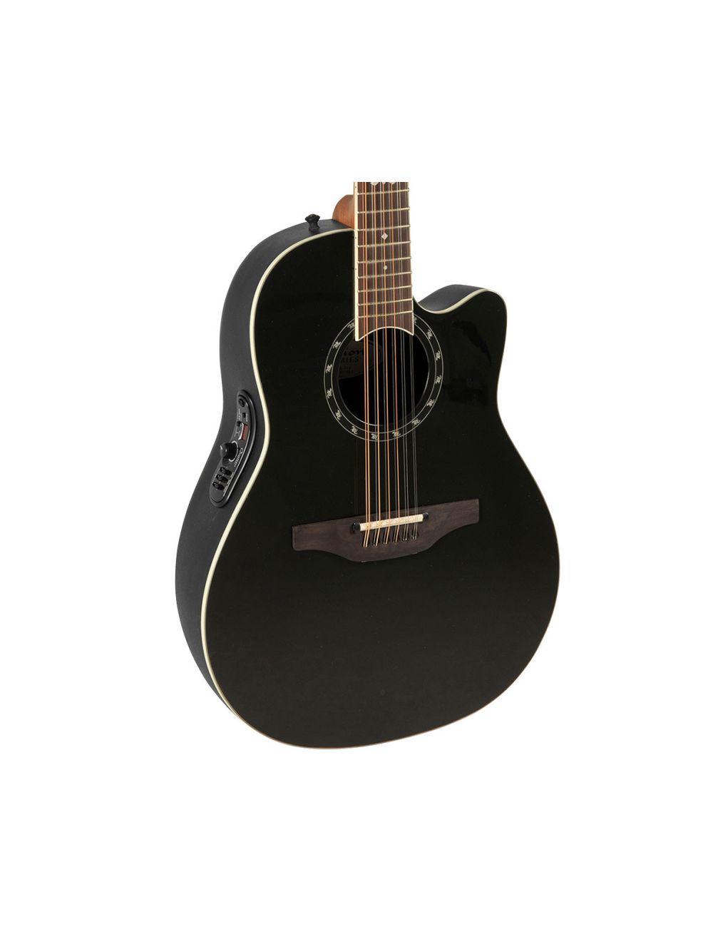 Ovation Pro Series Standard Balladeer 2751AX-5 12-String A/E - Black - Open Box