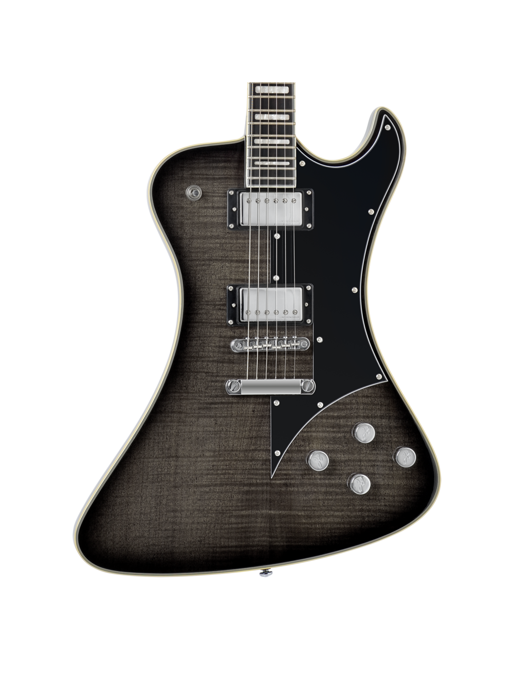 Hagstrom Fantomen Special Single Cut Electric Guitar - Cosmic Black Burst