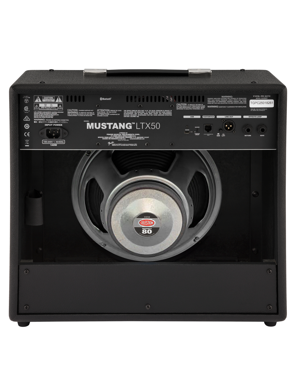 Used Fender Mustang LTX50 Guitar Amplifier - Black