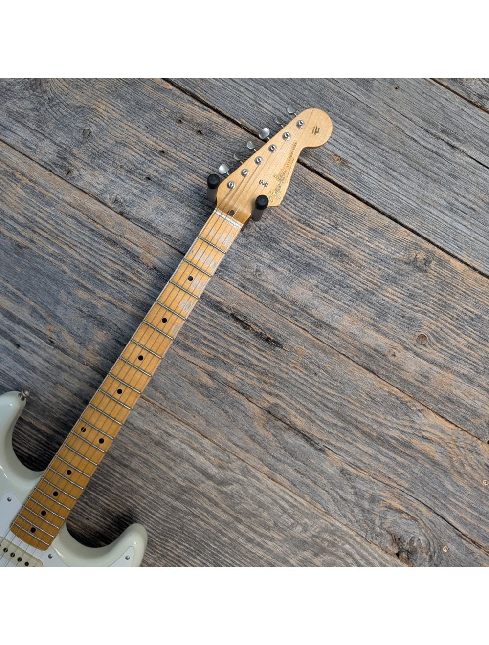 Used Fender Custom Shop Relic '56 Stratocaster - India White w/OHSC