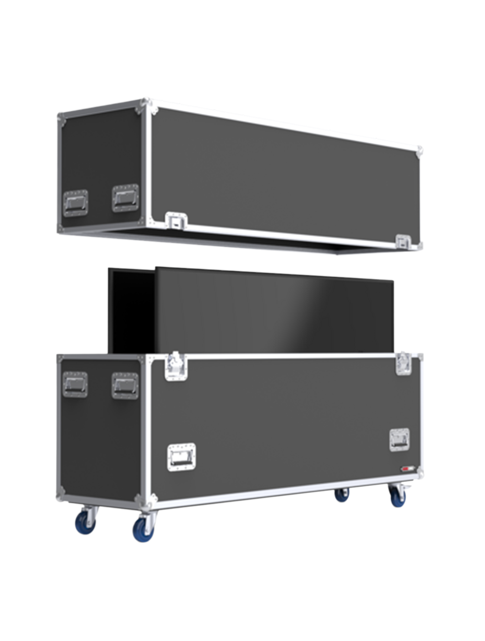 Gator Cases GEXPOLED8086X2 Expo Series ATA Case for Two 80-86" Screens