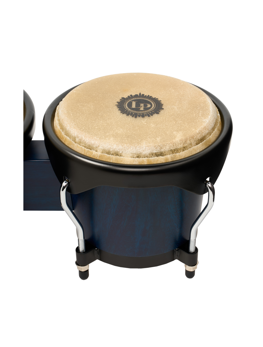 Latin Percussion 6"/7" City II Bongos - Mango Blue Black