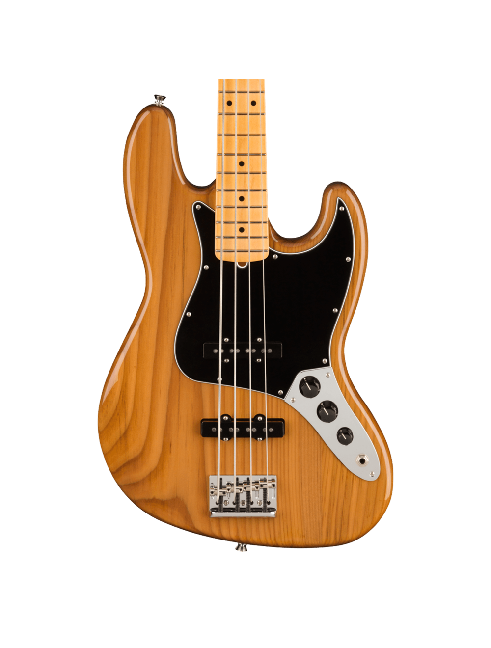 Used Fender American Professional II Jazz Bass - Roasted Pine w/ Maple FB