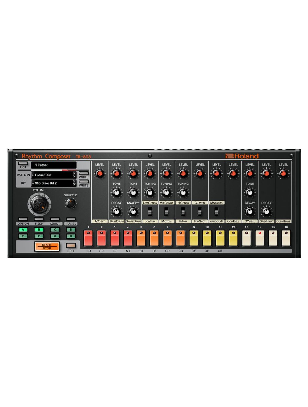 Rclifetimekey TR-808 Key