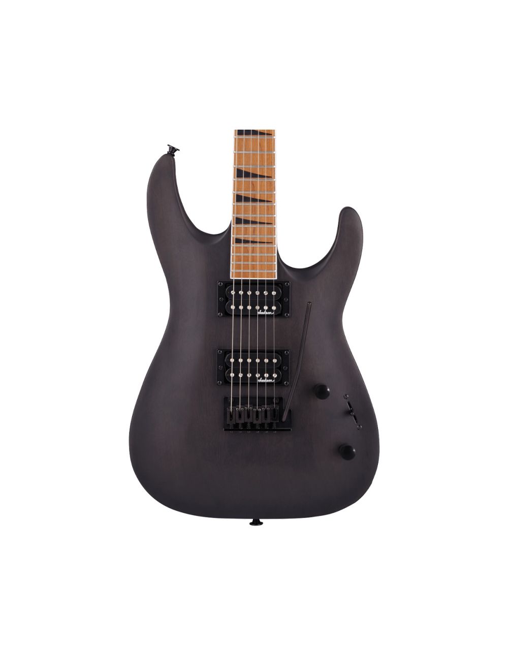 Used Jackson JS Series JS24 Dinky Arch Top DKAM Guitar - Black Stain