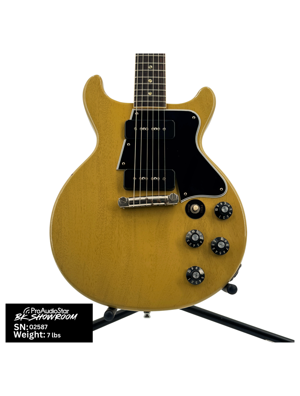 Used Gibson Custom Shop '60 Les Paul Special Double Cut VOS - TV Yellow w/OHSC