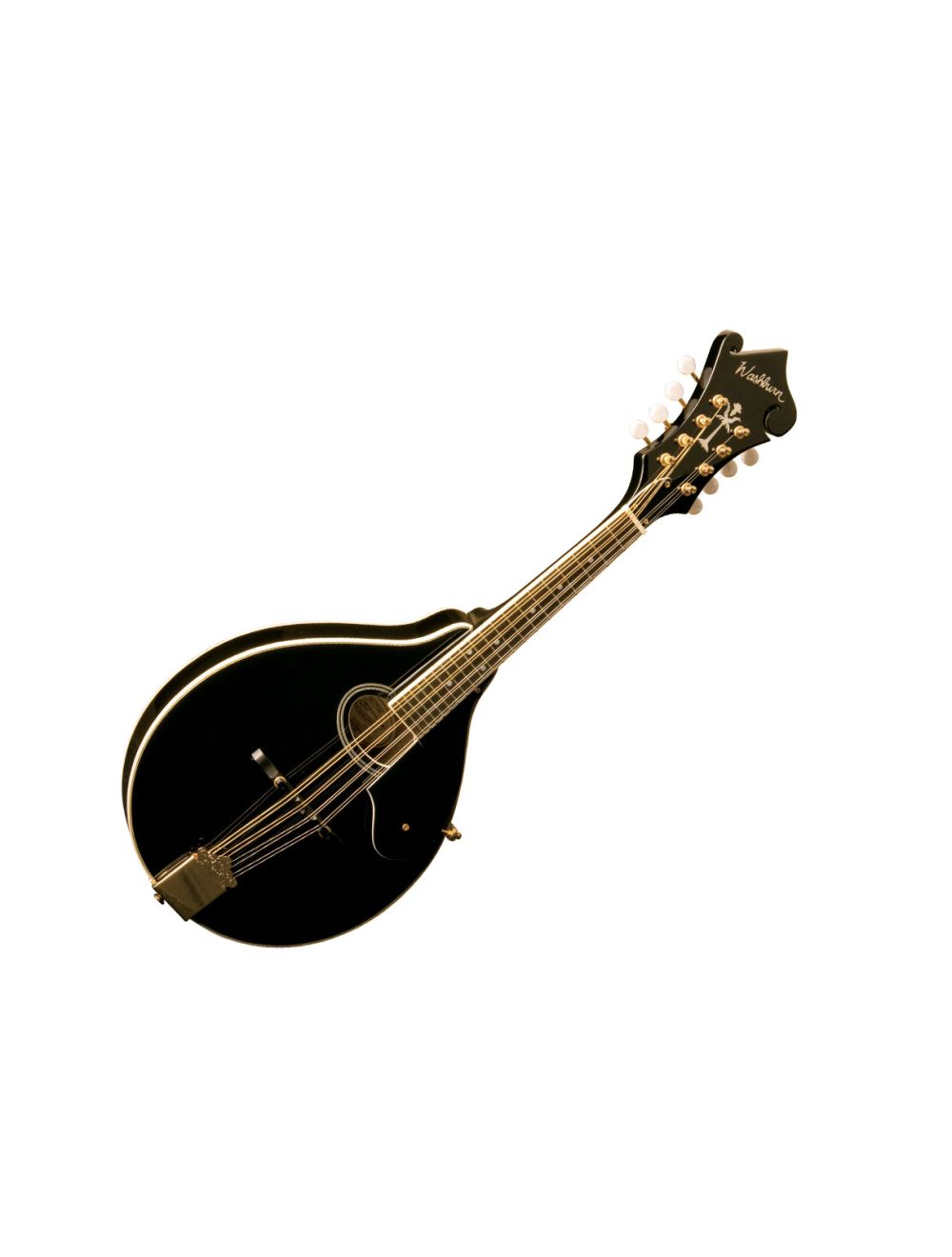 Washburn M1SDLB-A Americana Series M1SD A-Style Mandolin Black - Open Box