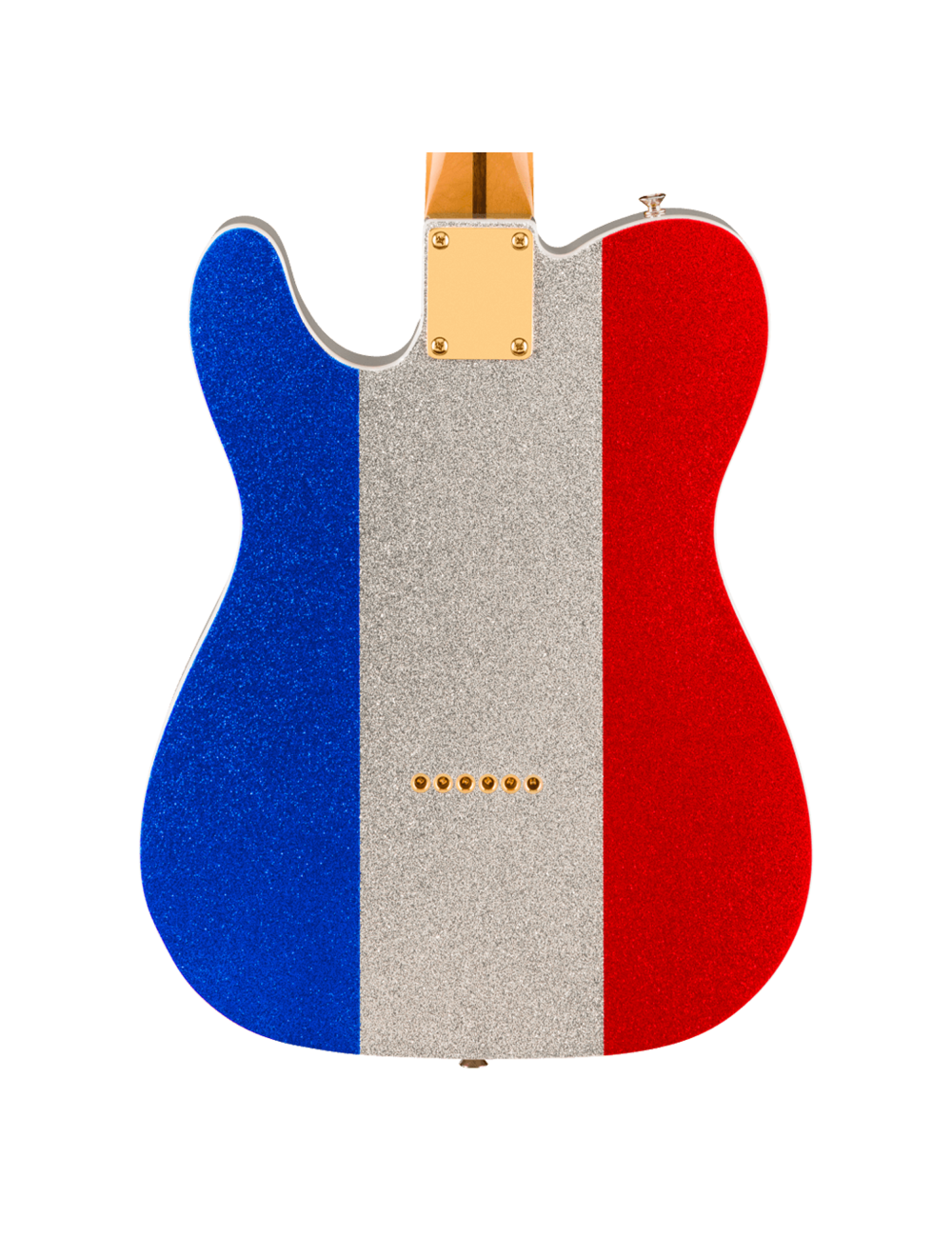 Fender Limited Edition Buck Owens Telecaster - Red/Silver/Blue Sparkle