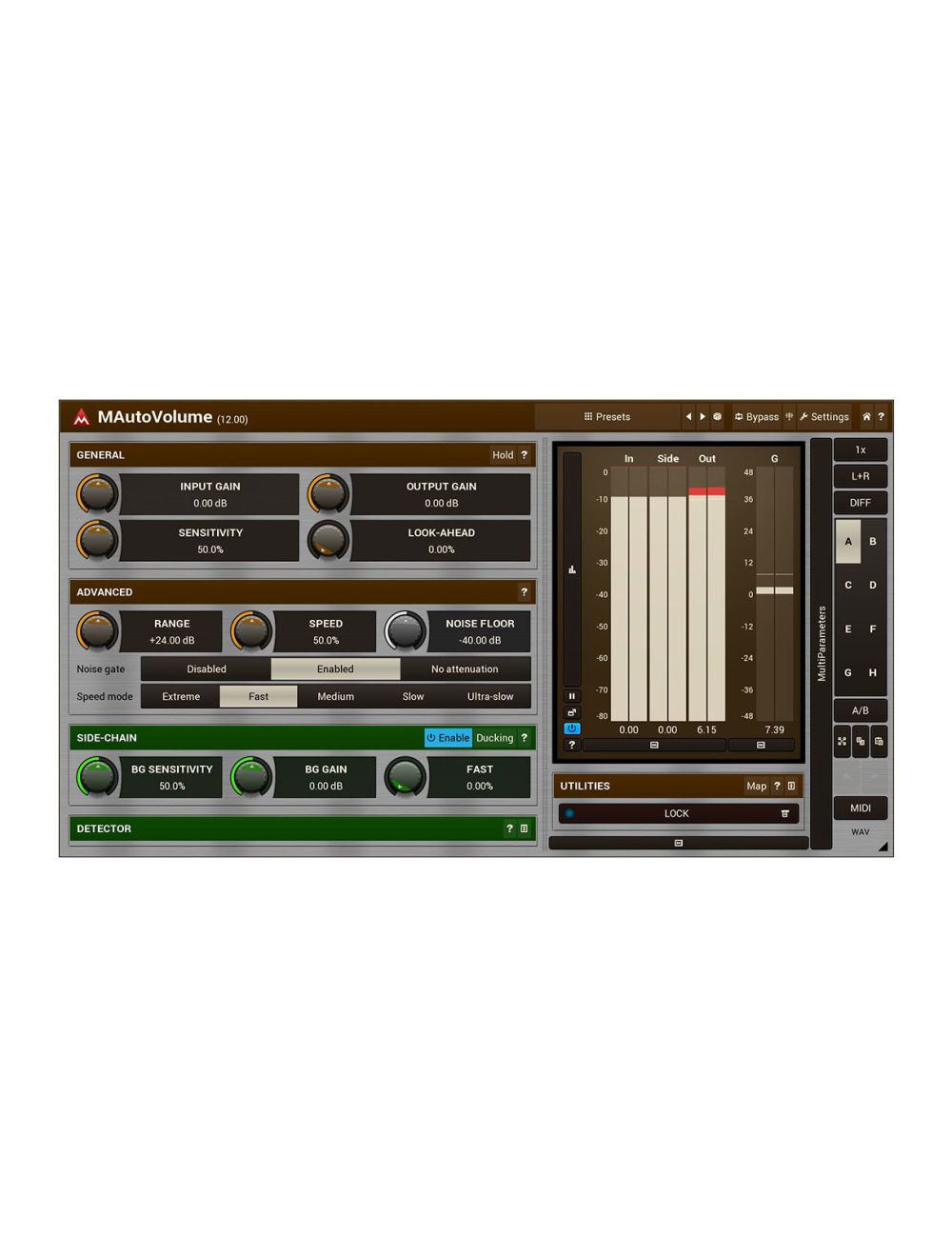 Melda MAutoVolume Track Will Always Be on Top of The Mix