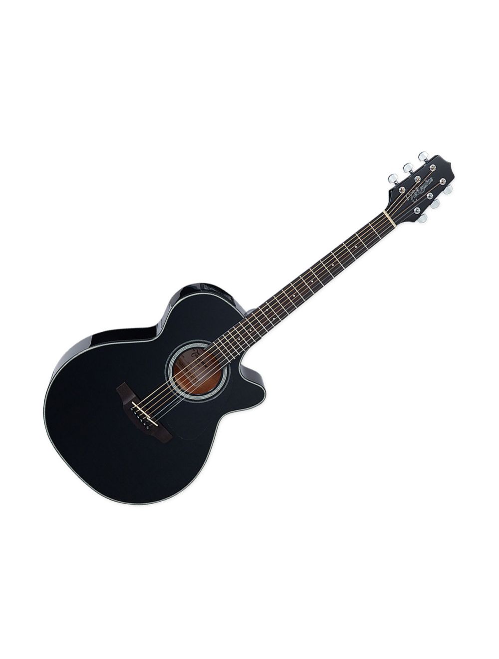 Takamine GF30CEBLK FXC Cutaway A/E Guitar - Black