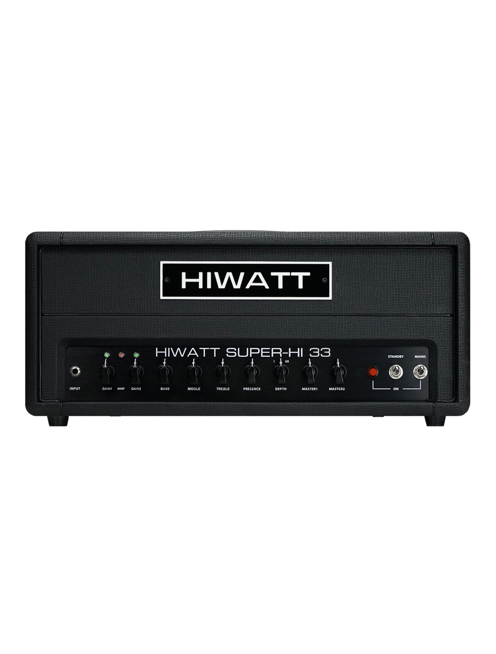 Hiwatt T-Series SUPER-HI 33 30-Watt Hi-Gain Tube Amp Head - Black - Open Box