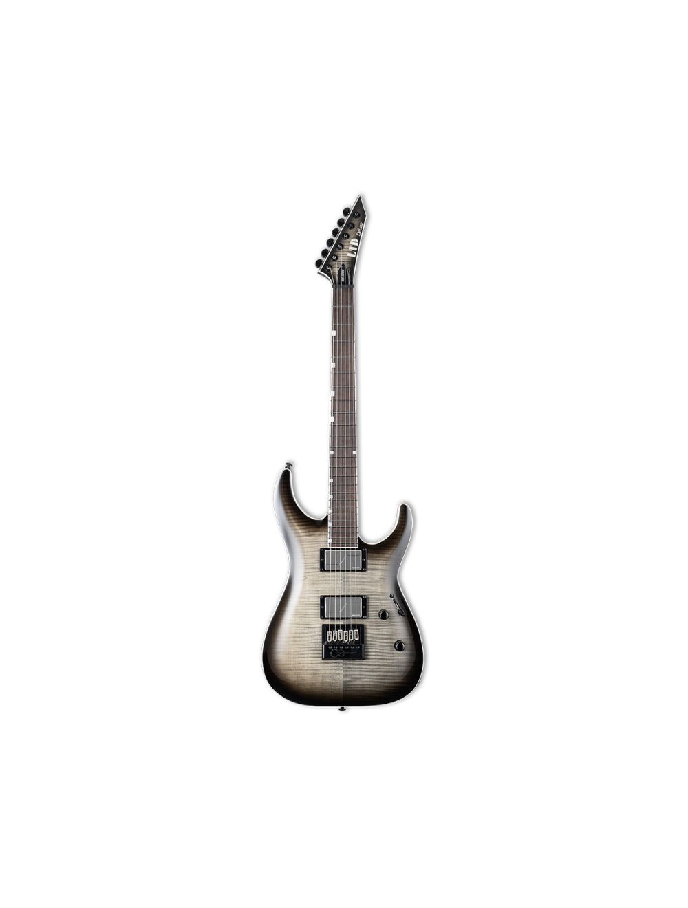 ESP LTD MH-1000 Evertune FM Electric Guitar - Charcoal Burst
