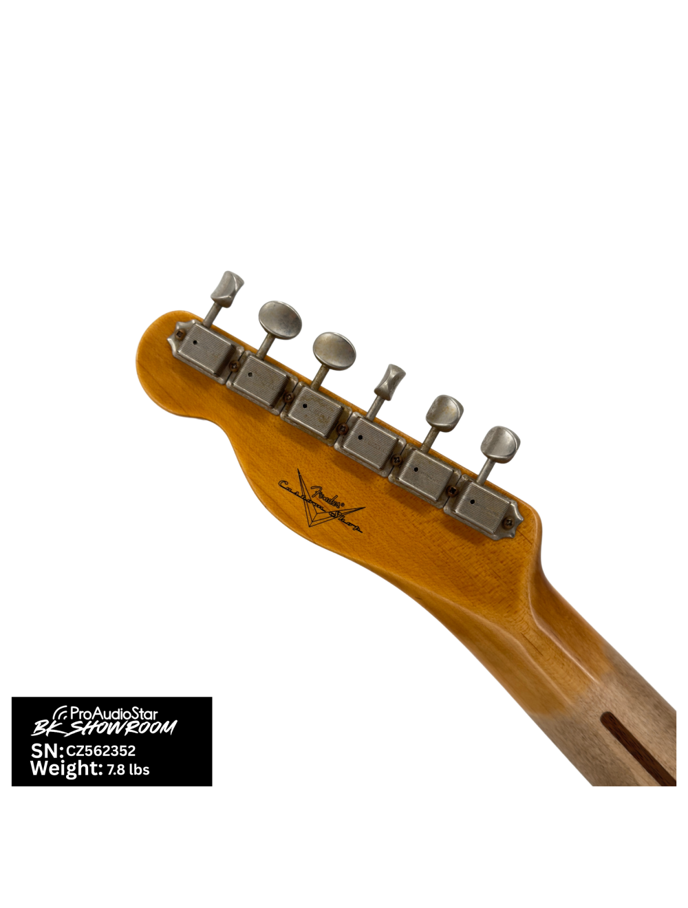 Used Fender 2022 Custom Shop '58 Telecaster Journeyman Relic - Trans Blonde