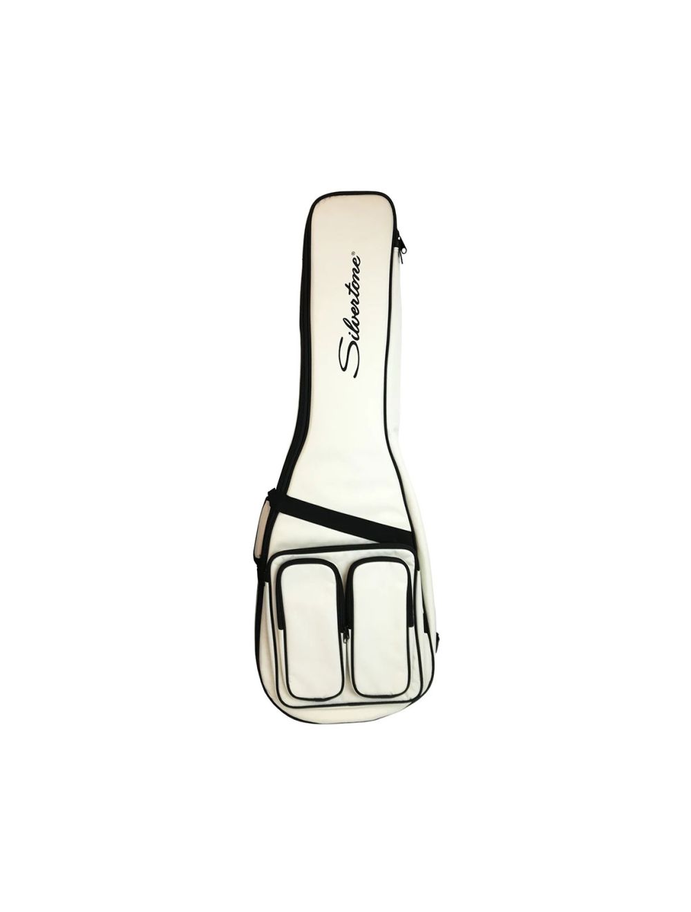 Silvertone Electric Guitar Gig Bag - White/Black - Open Box
