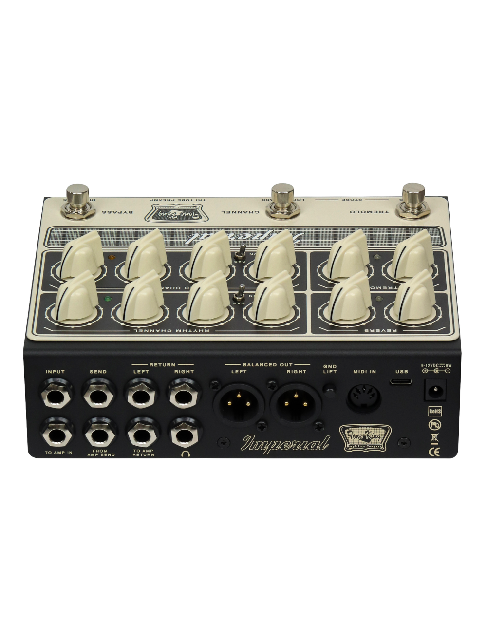 Tone King Imperial Preamp Tri-Tube Preamp Pedal - Open Box