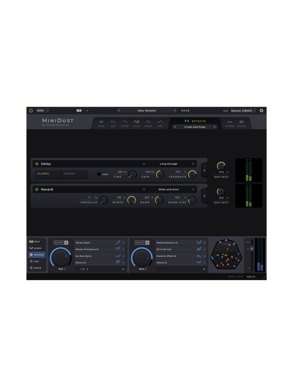 Sound Particles MiniDust - EDU