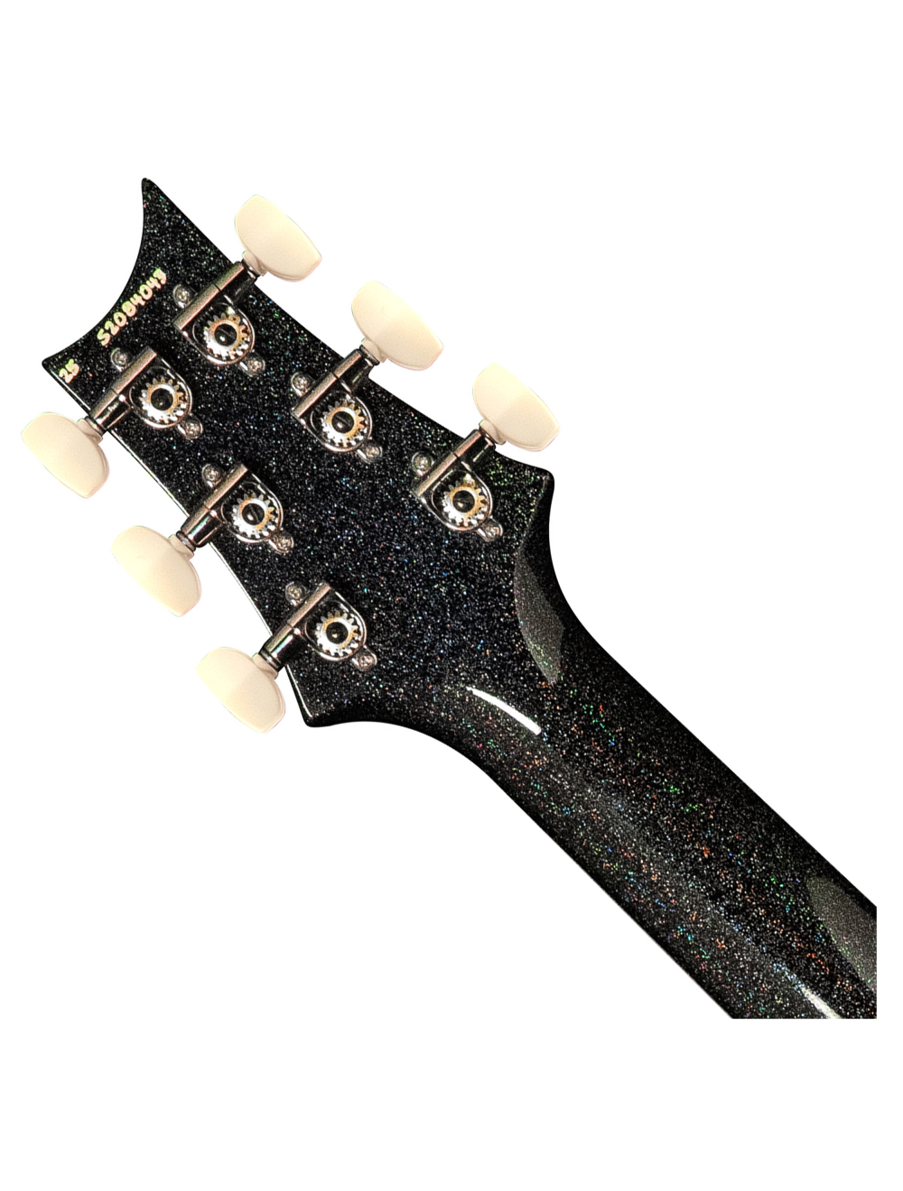 PRS S2 Mira 594 Electric Guitar - Black Rainbow Holoflake