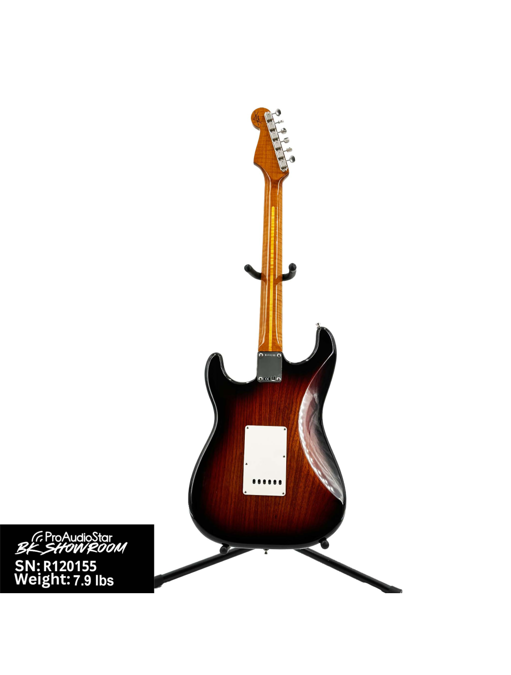 Used Fender Custom Shop Stratocaster - 3-tone Sunburst w/OHSC