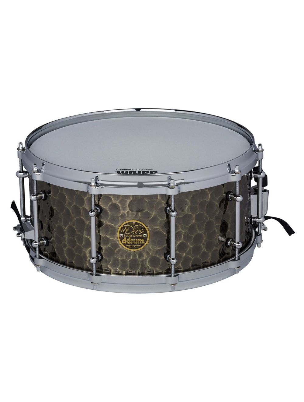 ddrum Dios Hand Hammered Bronze Snare Drum 6.5