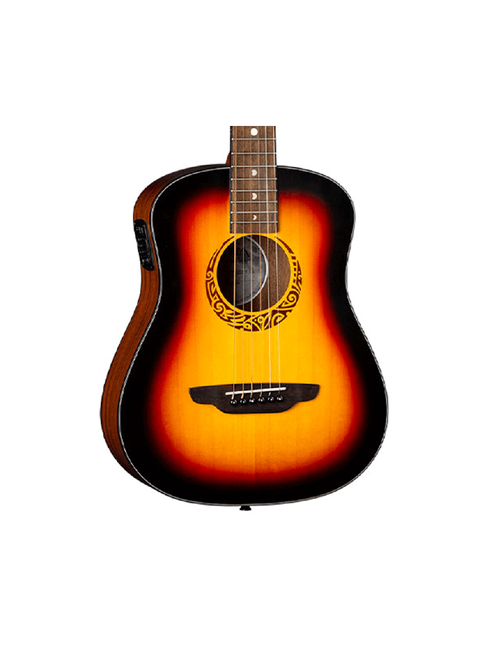 Luna Safari Tribal Travel Acoustic/Electric Guitar