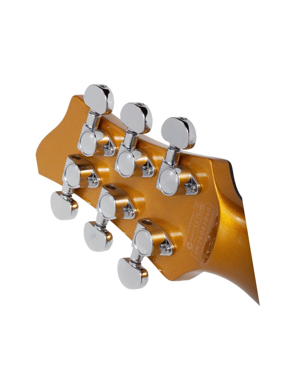 Schecter Stargazer-6 Left Handed Electric Guitar w/Vibrato - Metallic Gold