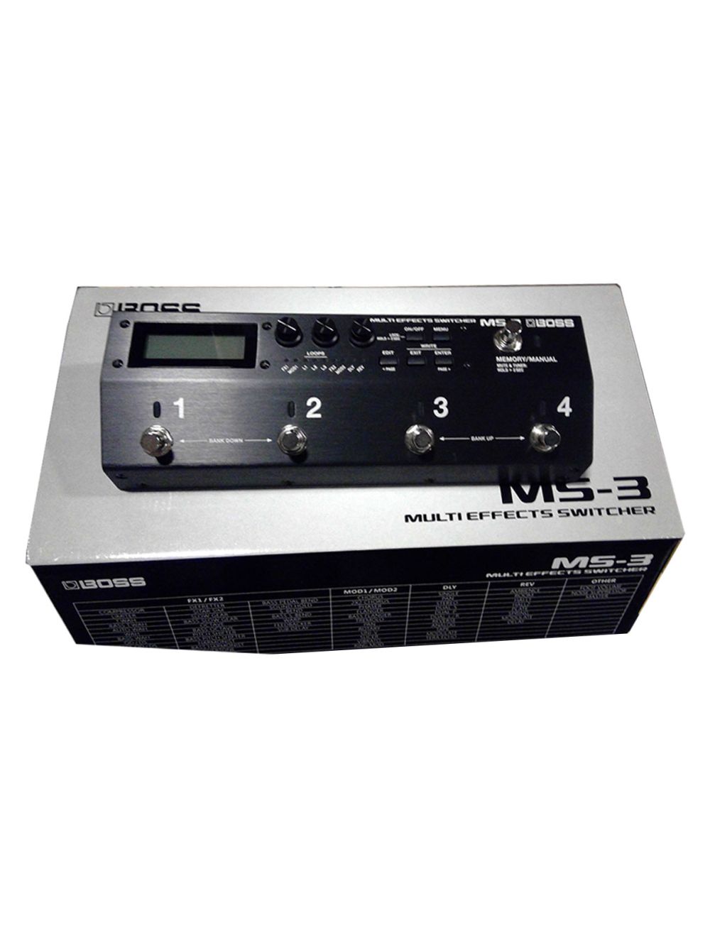 Boss MS-3 Multi Effects Switcher - Open Box