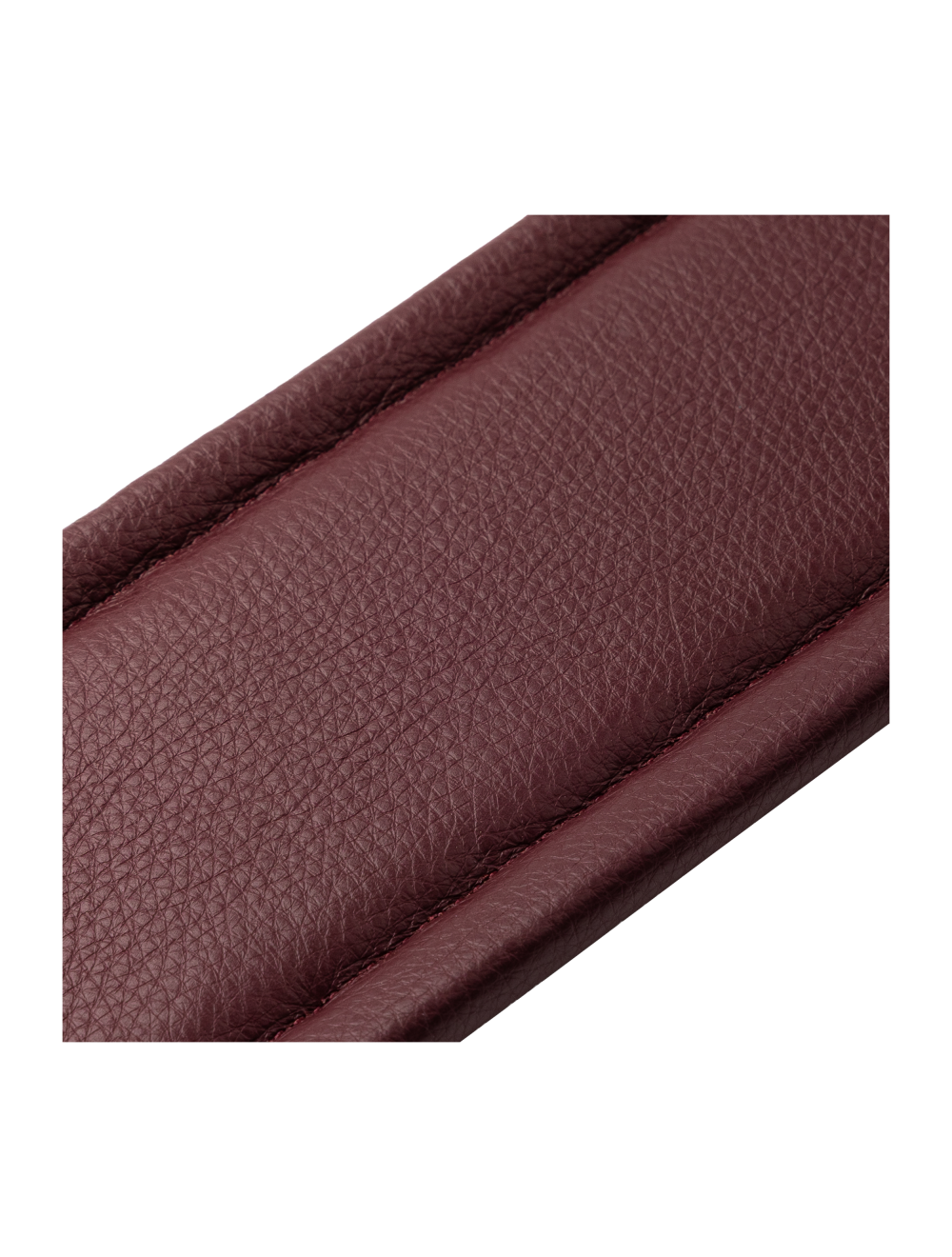 Levy's Amped Leather Series M26PD Leather Guitar Strap - Burgundy