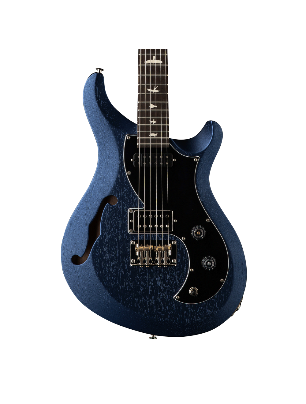 PRS S2 Vela Semi Hollow Satin Electric Guitar - Metallic Midnight