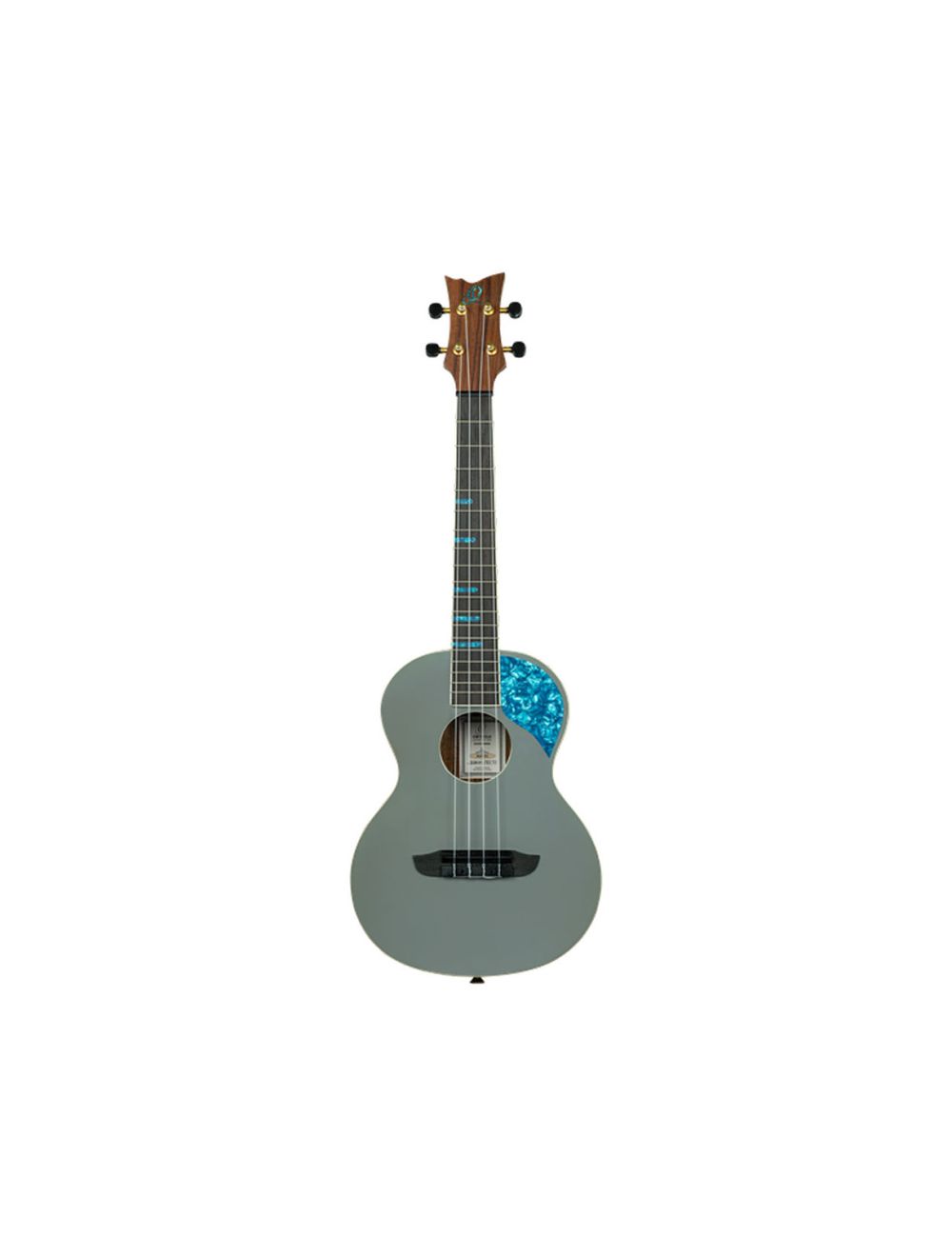 Ortega Guitars RUGH-PLT Ghost Series Tenor Ukulele w/Bag - Platinum