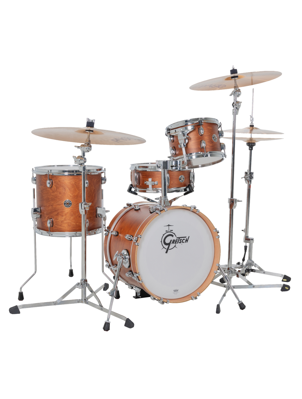 Gretsch Catalina Club 4-Piece Shell Pack w/16" Kick - Satin Walnut Glaze